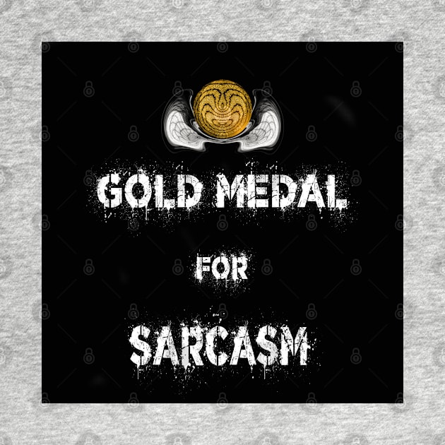 Gold Medal for Sarcasm Award Winner 3D by PlanetMonkey